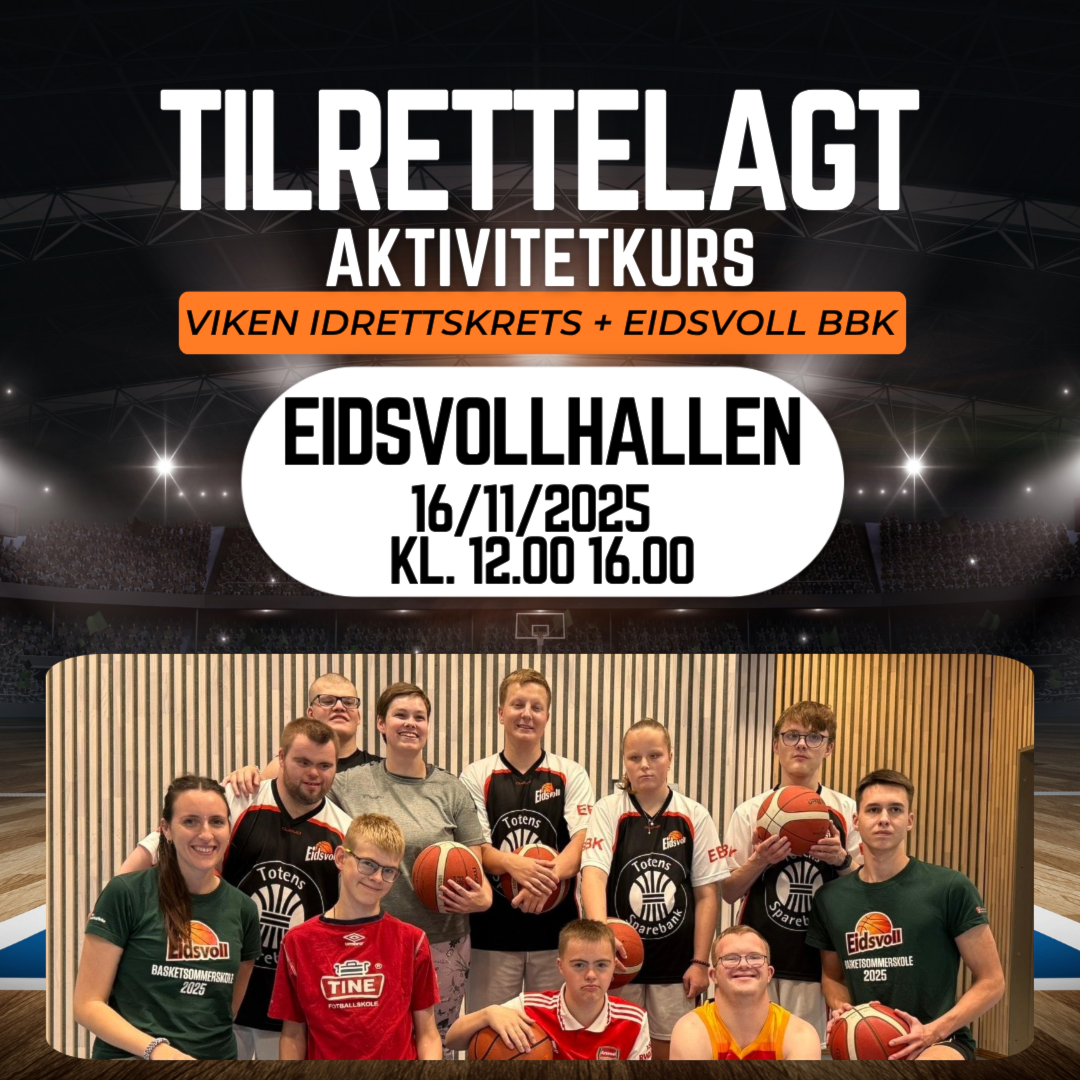 Bli med på kurs i tilrettelagt aktivitet 16. november